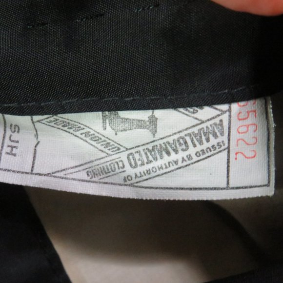 Rogers Peet Vintage Matka Silk Black Shawl Collar One Button Tuxedo 38S - Picture 13 of 14